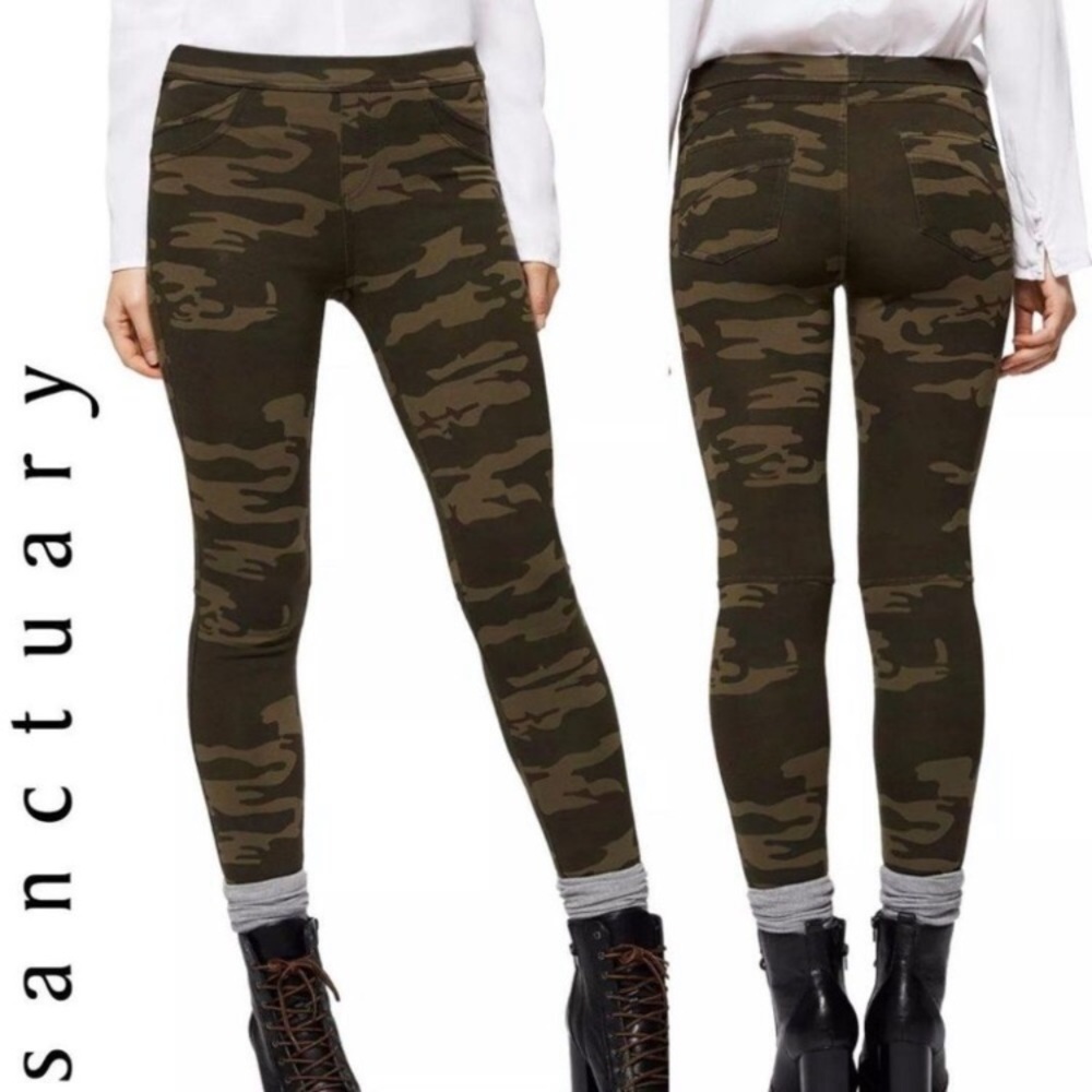 Sanctuary Camoflage Leggings